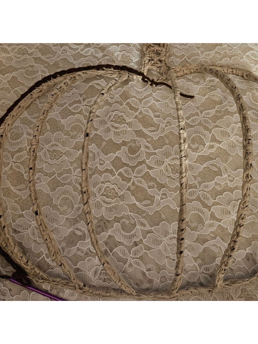 Lace Pumpkin Decor - Picture 14 of 17